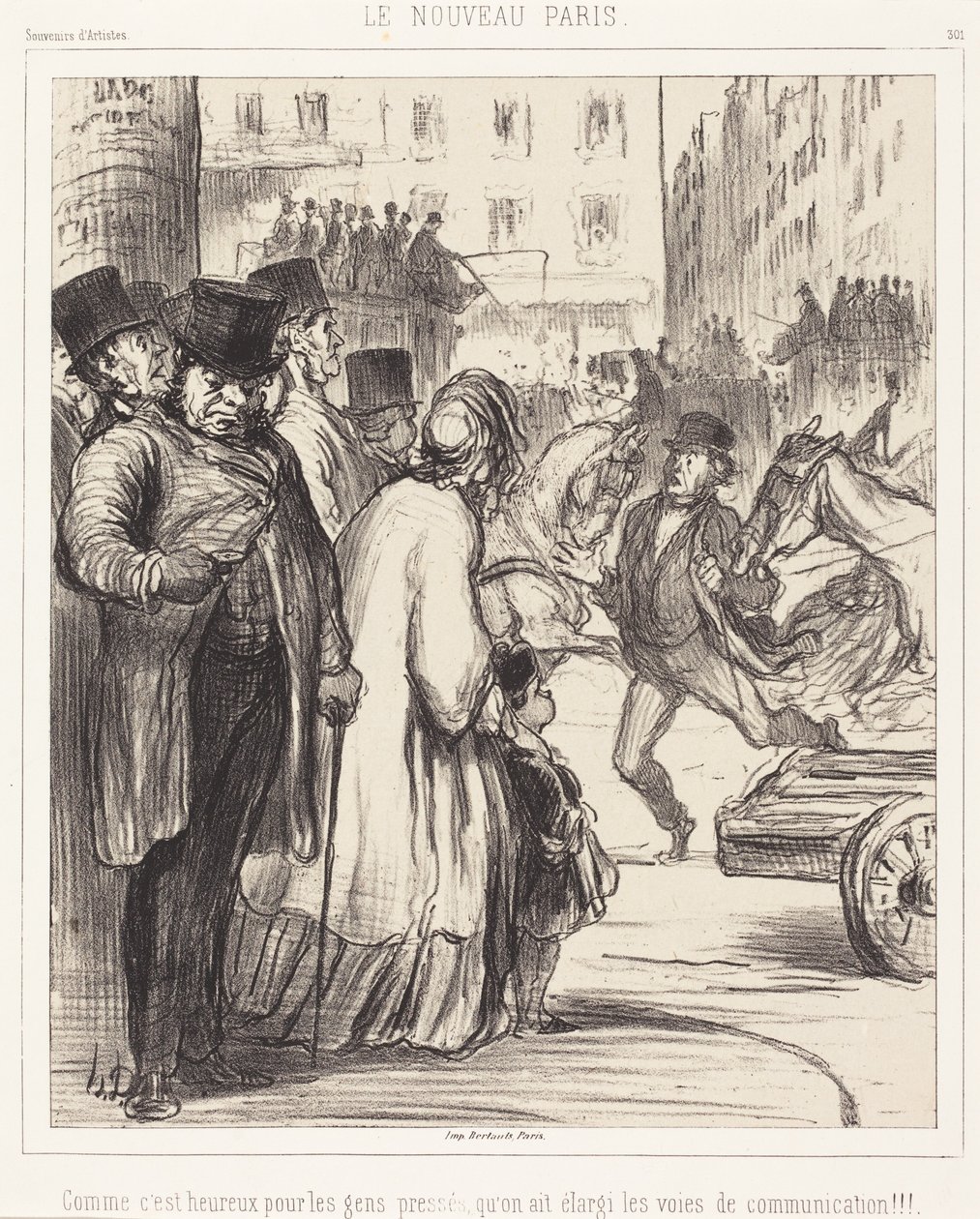 Nowy Paryż autorstwa Honoré Daumier