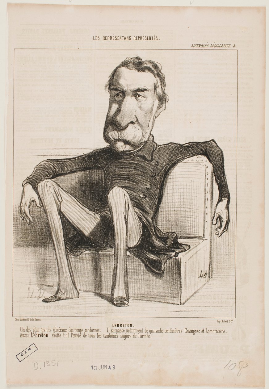 Lebreton autorstwa Honoré Daumier