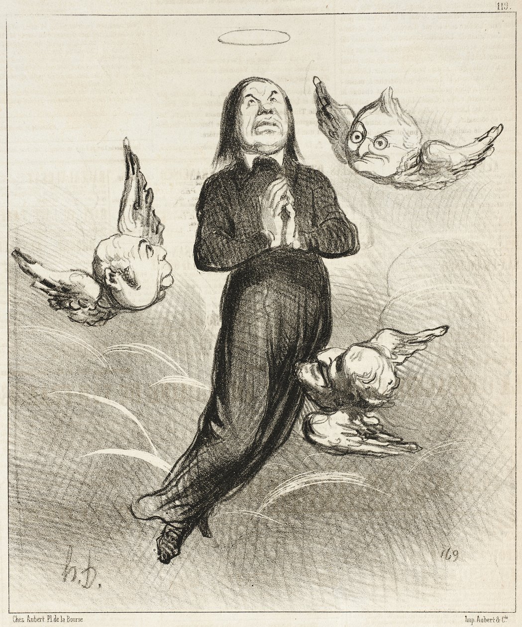 Legenda roku 1850 autorstwa Honoré Daumier