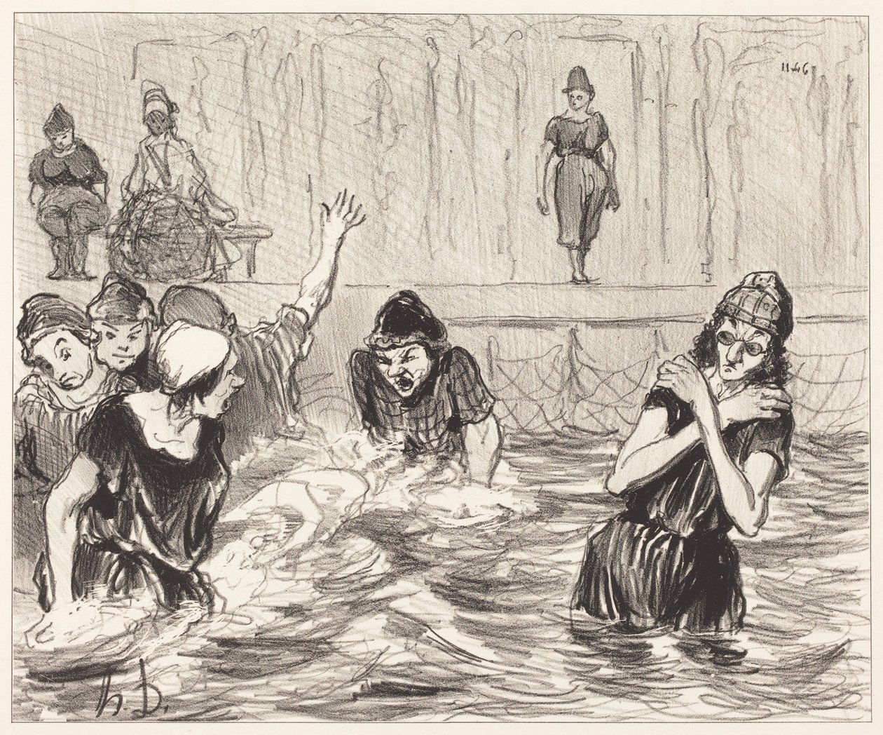 Praczki autorstwa Honoré Daumier