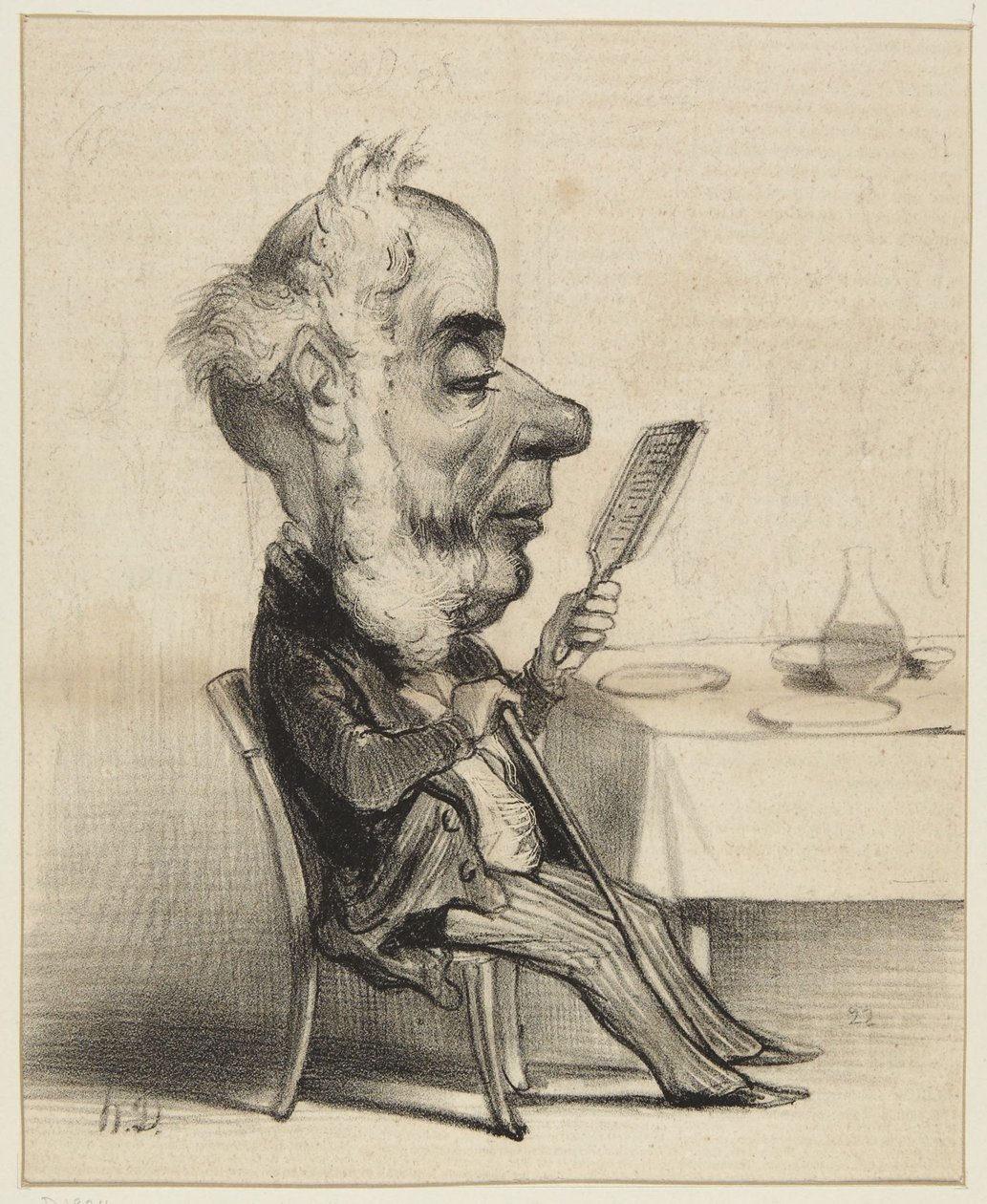 Luneau autorstwa Honoré Daumier