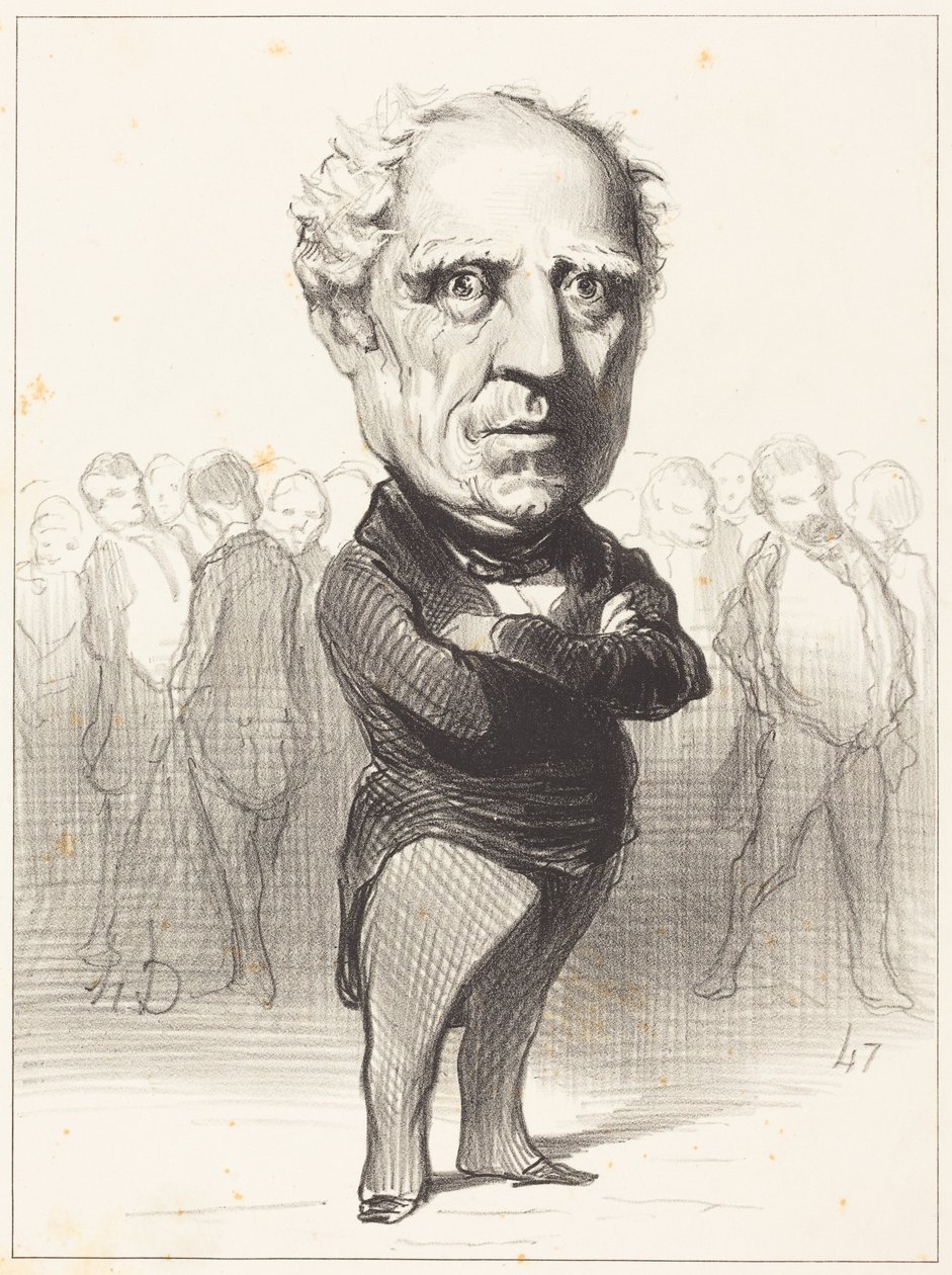 Marszałek Bugeaud autorstwa Honoré Daumier