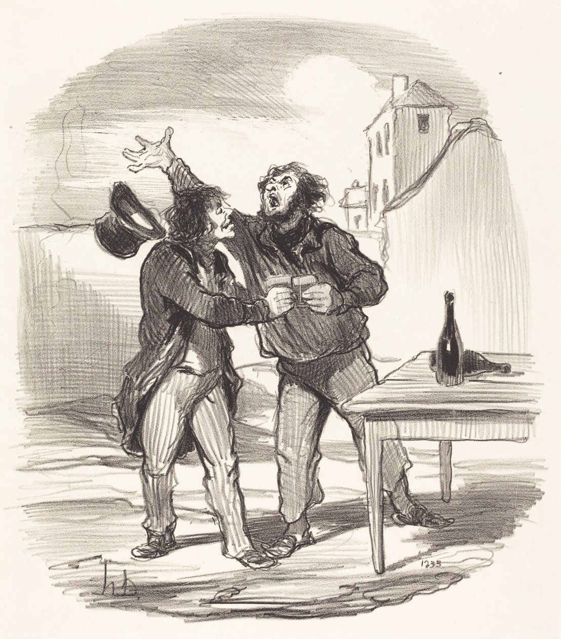 Członek... 10 grudnia biorący... autorstwa Honoré Daumier