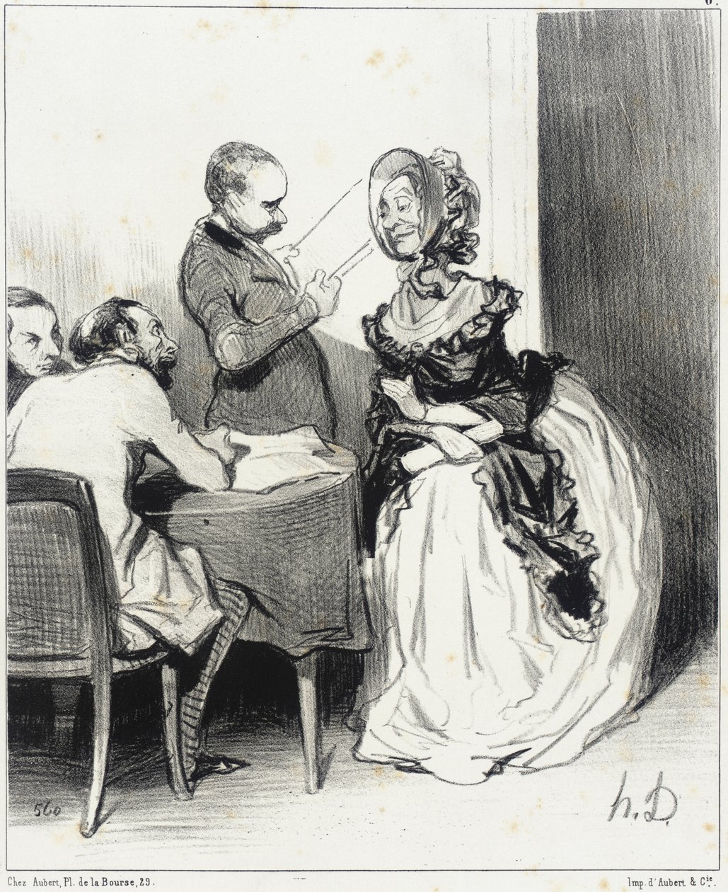 Panowie, przyszedłem zaproponować waszej gazecie... autorstwa Honoré Daumier