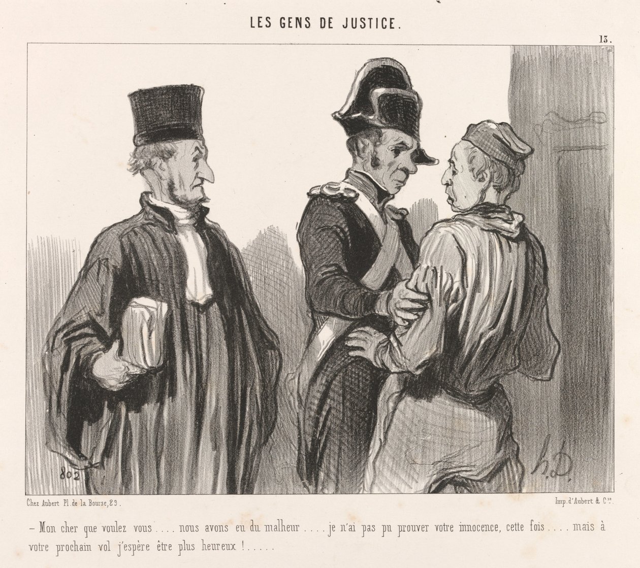 Moja droga, czego chcesz... autorstwa Honoré Daumier