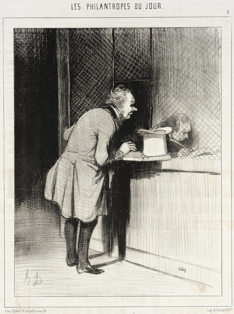 Szanowny Panie, zgłaszam się w sprawie trzęsienia ziemi w dzielnicy Batignoles... autorstwa Honoré Daumier