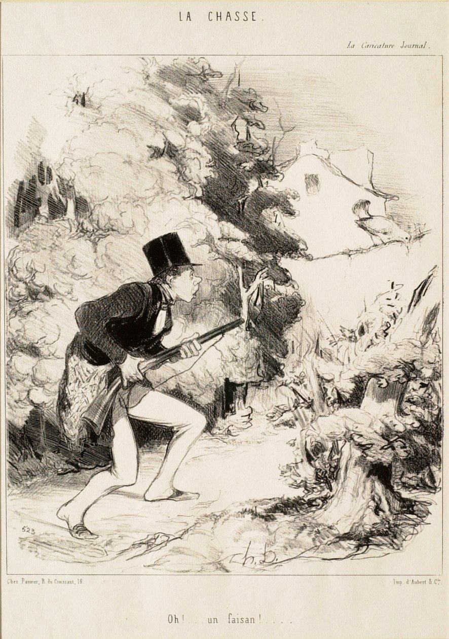 Och! ... Bażant! autorstwa Honoré Daumier