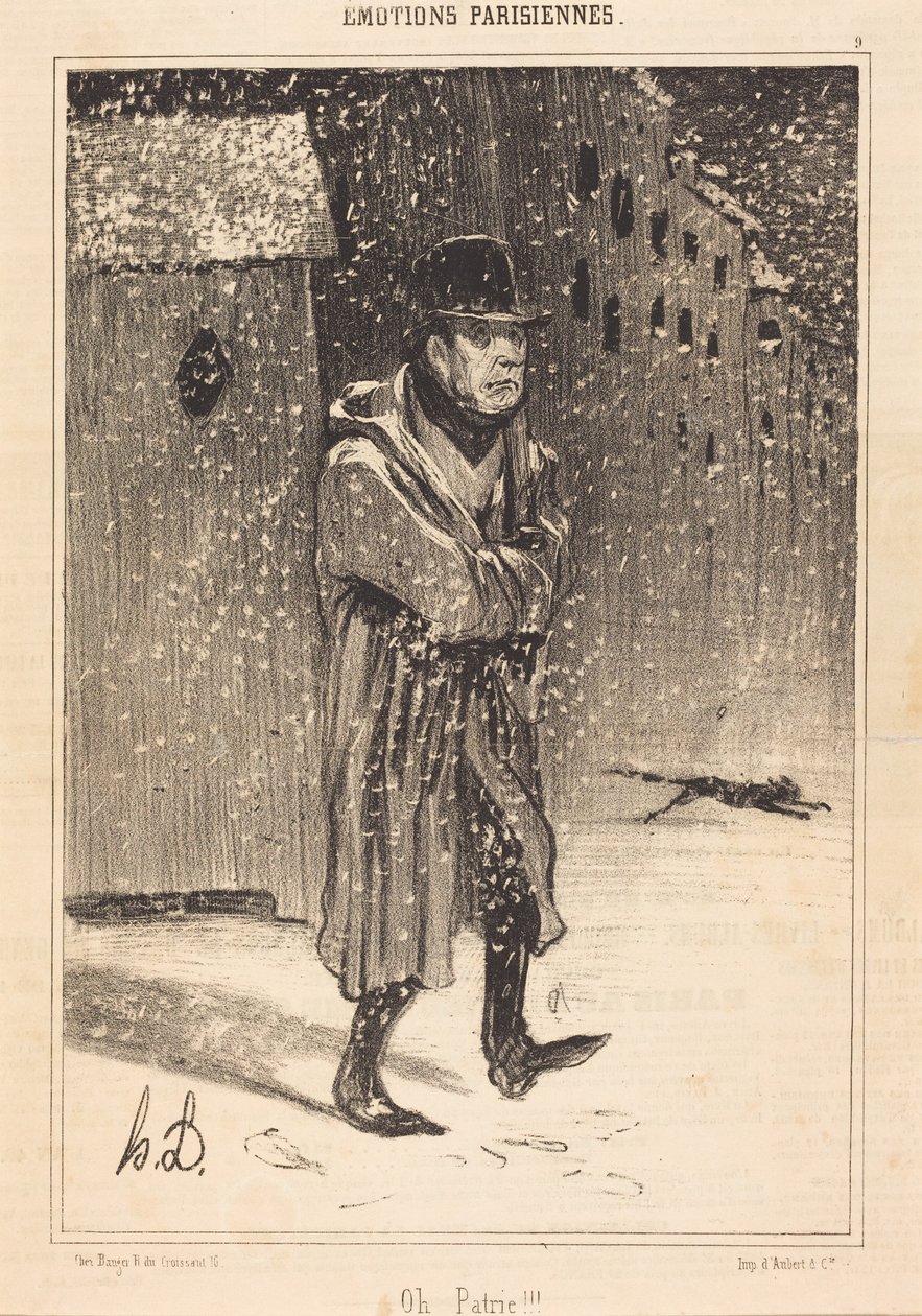 O ojczyzno!!! autorstwa Honoré Daumier