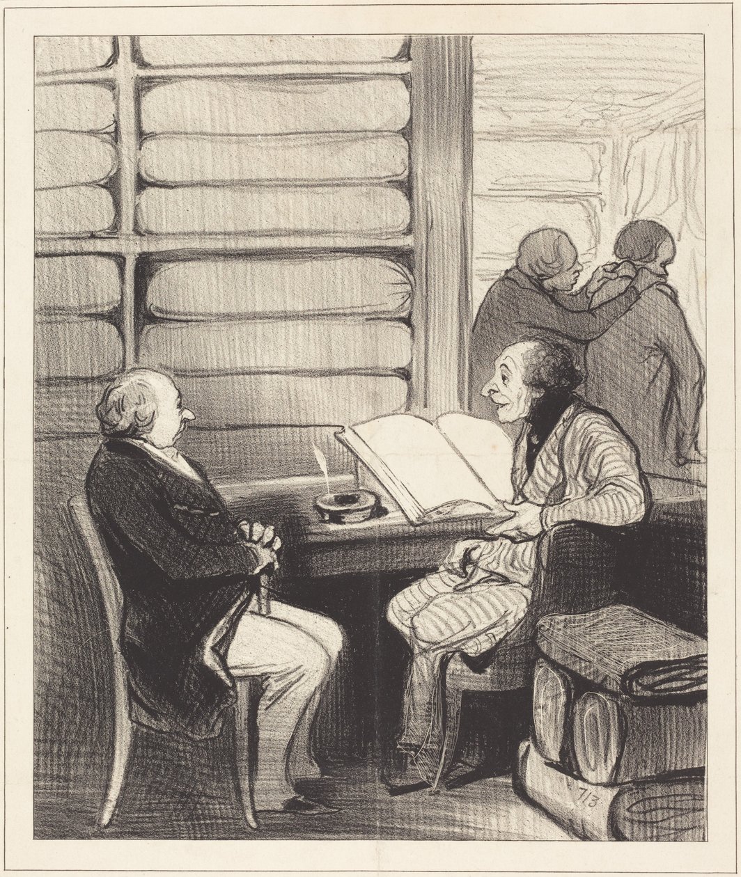 Tak, mój drogi panie Badoulard, zamierzam... autorstwa Honoré Daumier