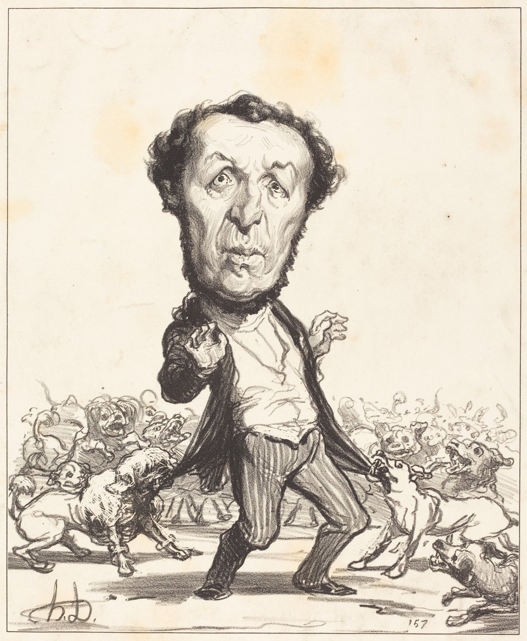 Ovide Remilly autorstwa Honoré Daumier