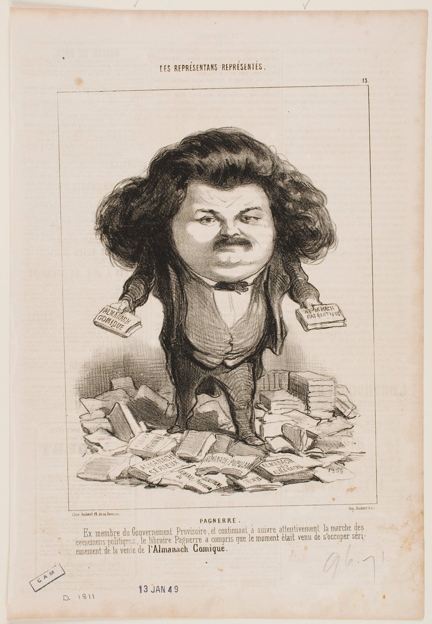 Pagnerre autorstwa Honoré Daumier