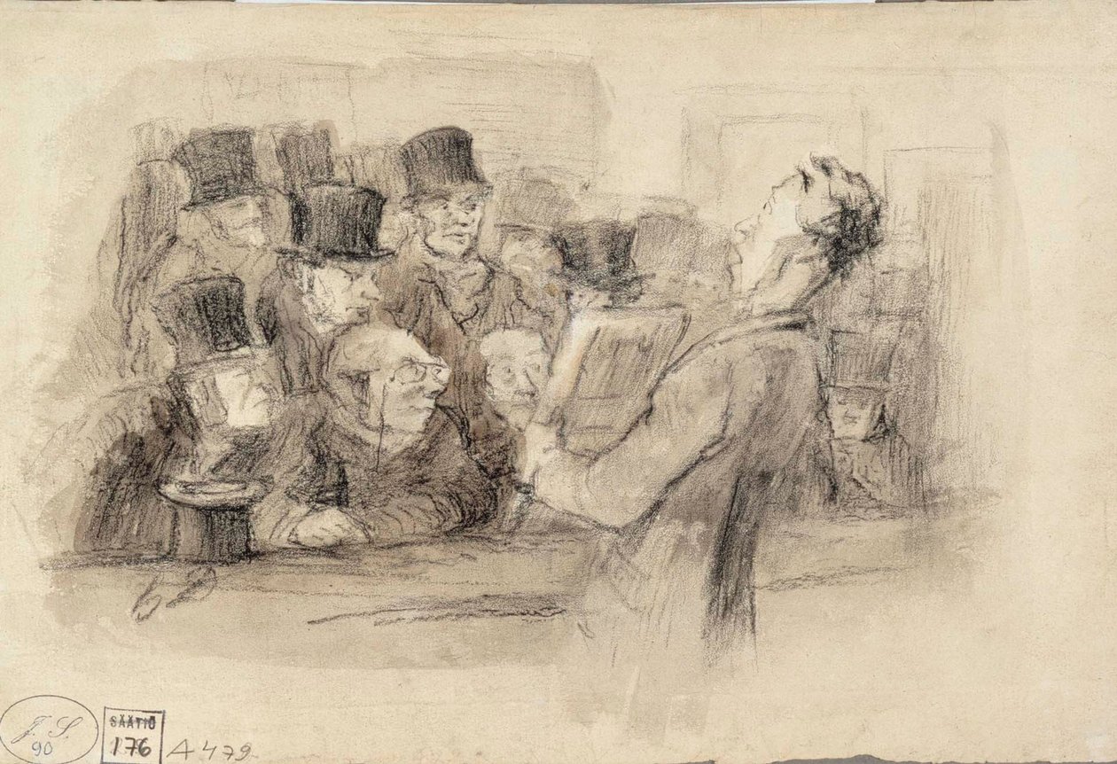 Aukcja obrazów autorstwa Honoré Daumier