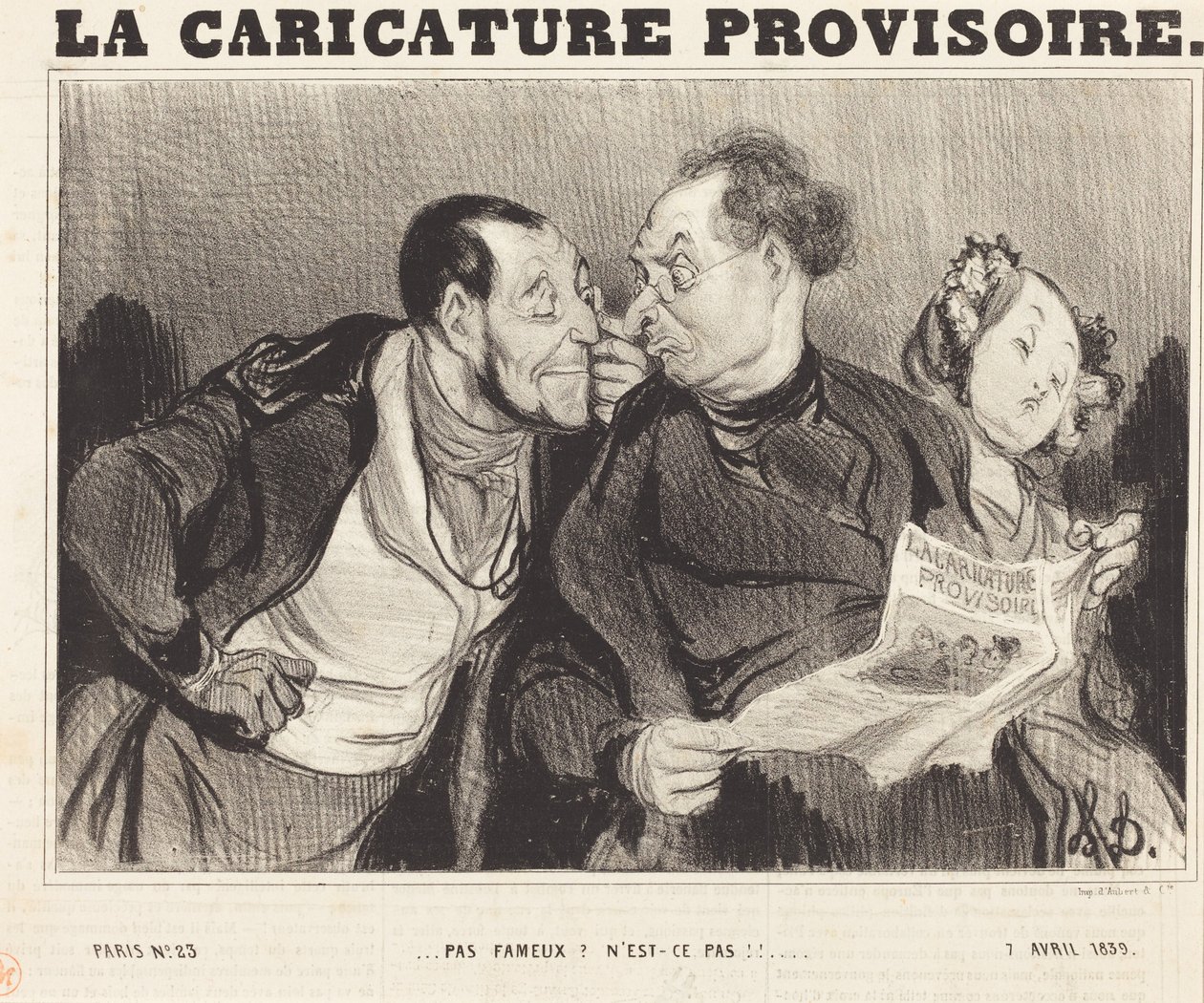 Nie sławny? Nieprawdaż!!... autorstwa Honoré Daumier