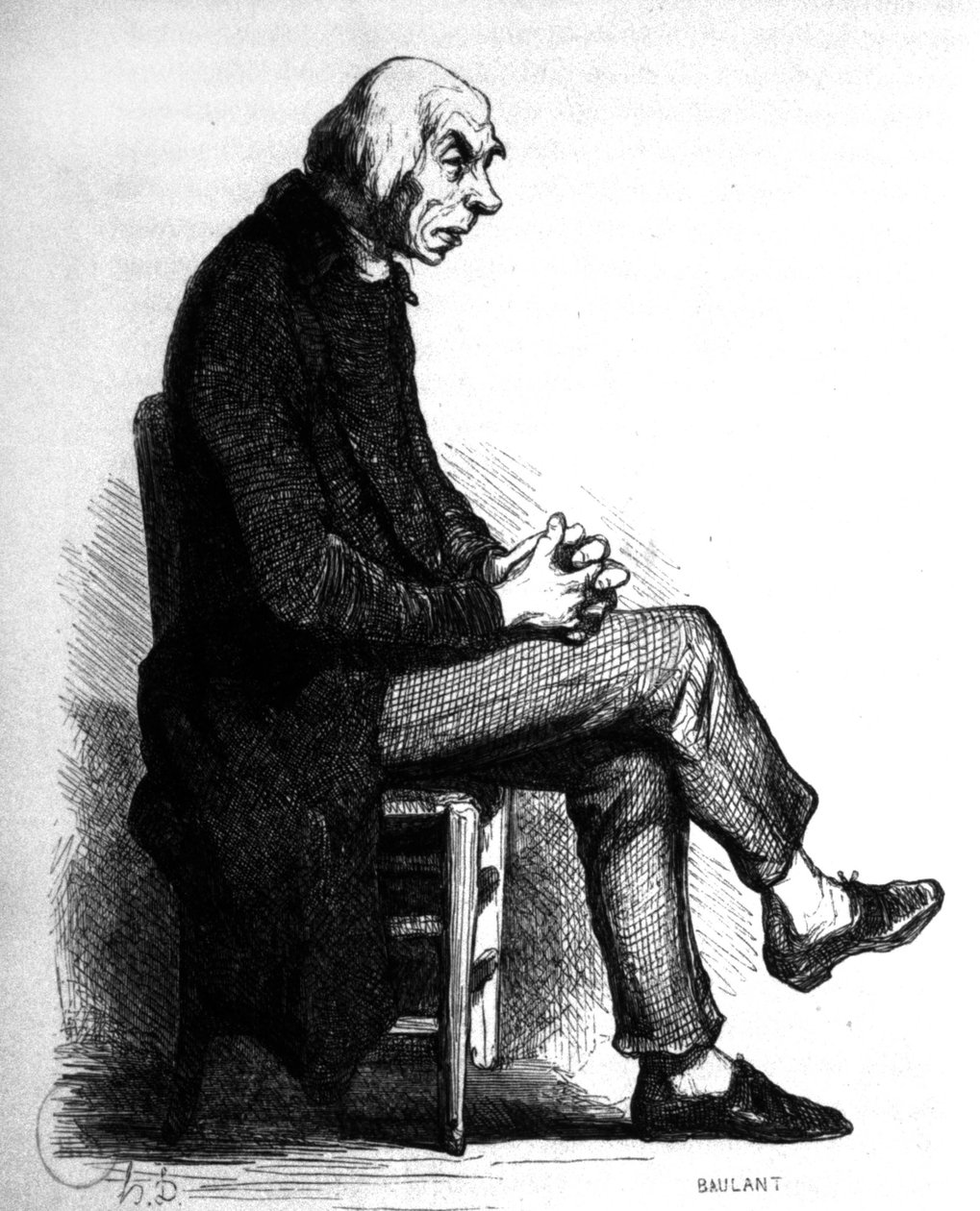 Pere Goriot autorstwa Honoré Daumier
