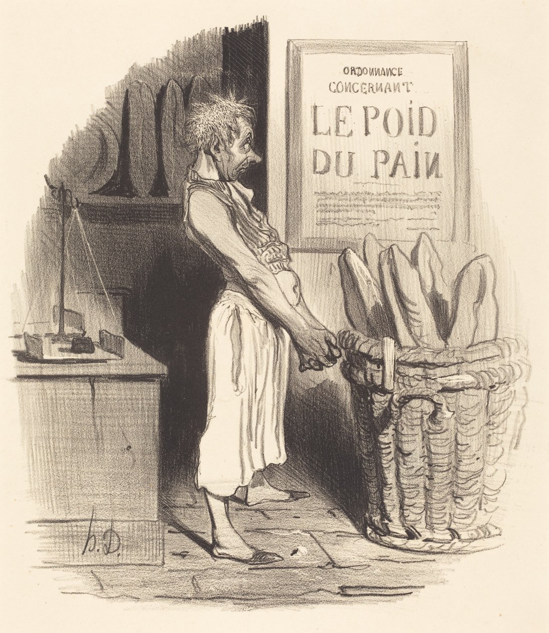 Na razie... my... jesteśmy w kropce autorstwa Honoré Daumier