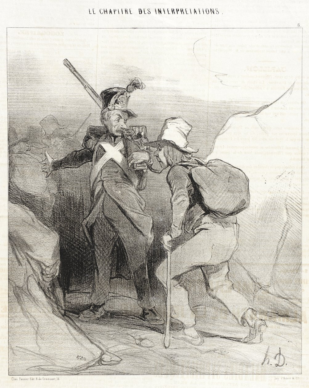 Gdybyś był w swojej wsi, to... autorstwa Honoré Daumier