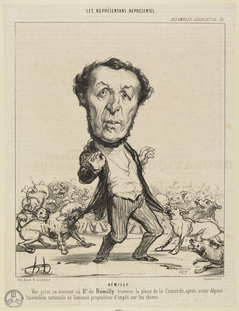 „Rémilly” autorstwa Honoré Daumier