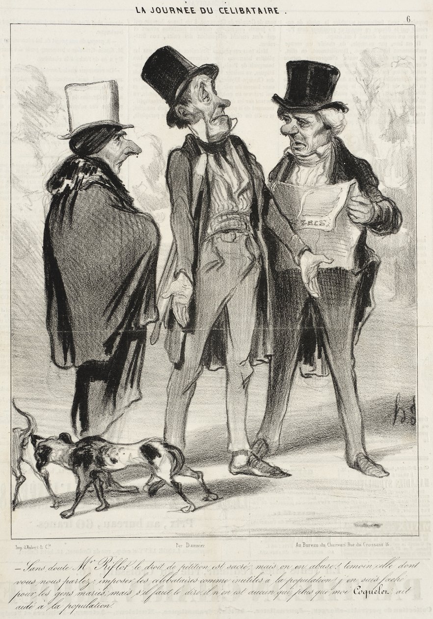 Bez wątpienia pan Riflot ma rację... autorstwa Honoré Daumier