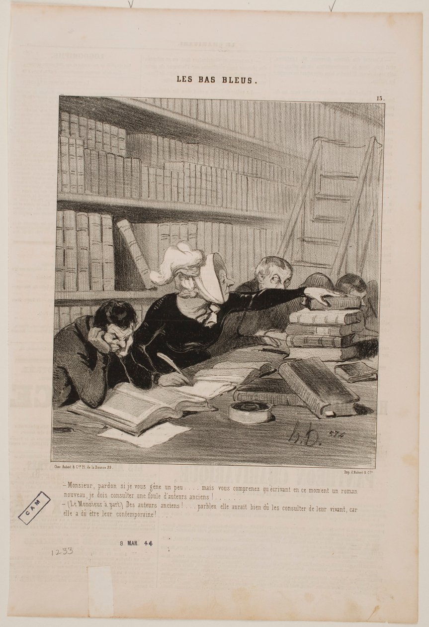 Przepraszam, że przeszkadzam, panie... autorstwa Honoré Daumier