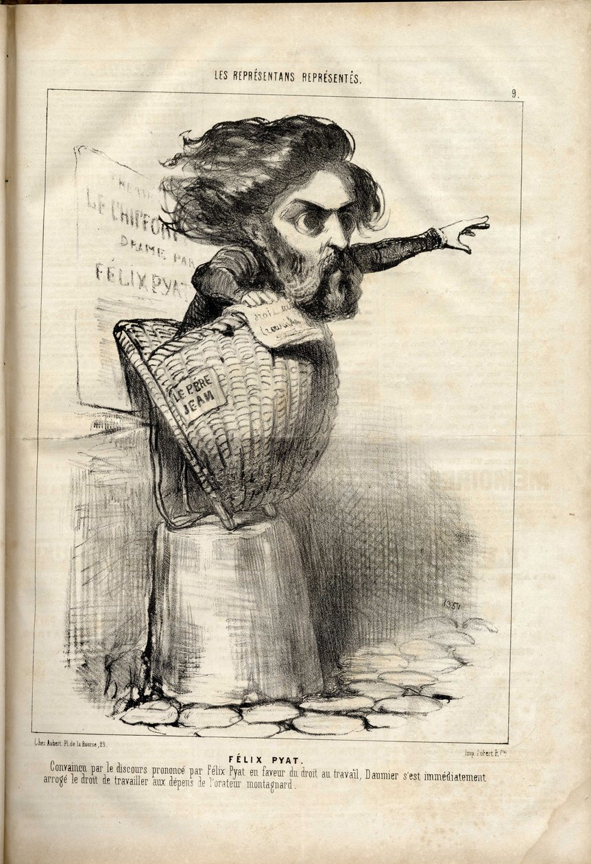 charivari autorstwa Honoré Daumier