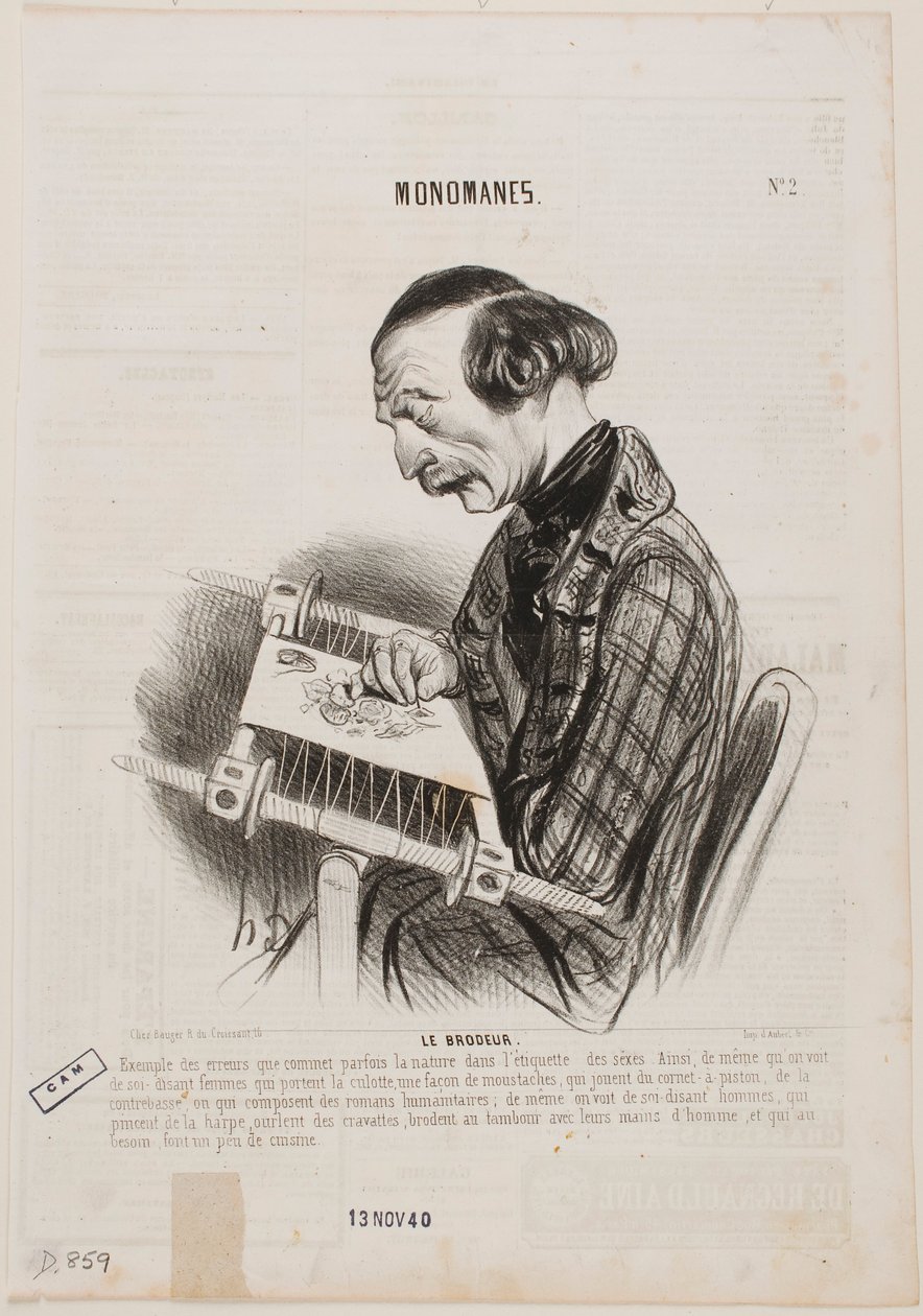 Hafciarka autorstwa Honoré Daumier