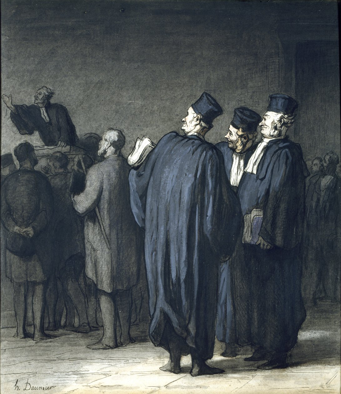 Prawnicy autorstwa Honoré Daumier