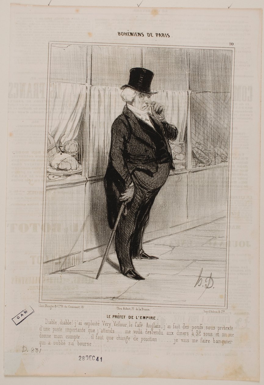 Prefekt Cesarstwa autorstwa Honoré Daumier