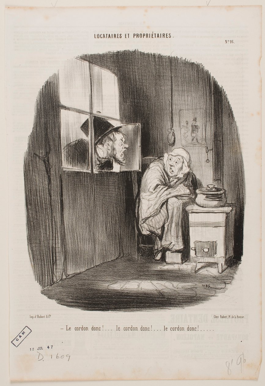 Zatem sznur!… autorstwa Honoré Daumier