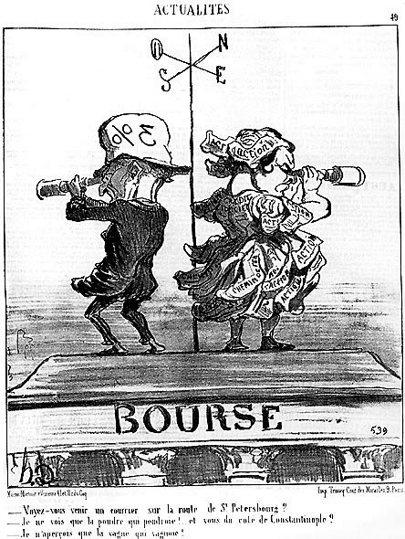 Stypendium Daumiera - w „Charivari” z 27.08.1853 autorstwa Honoré Daumier
