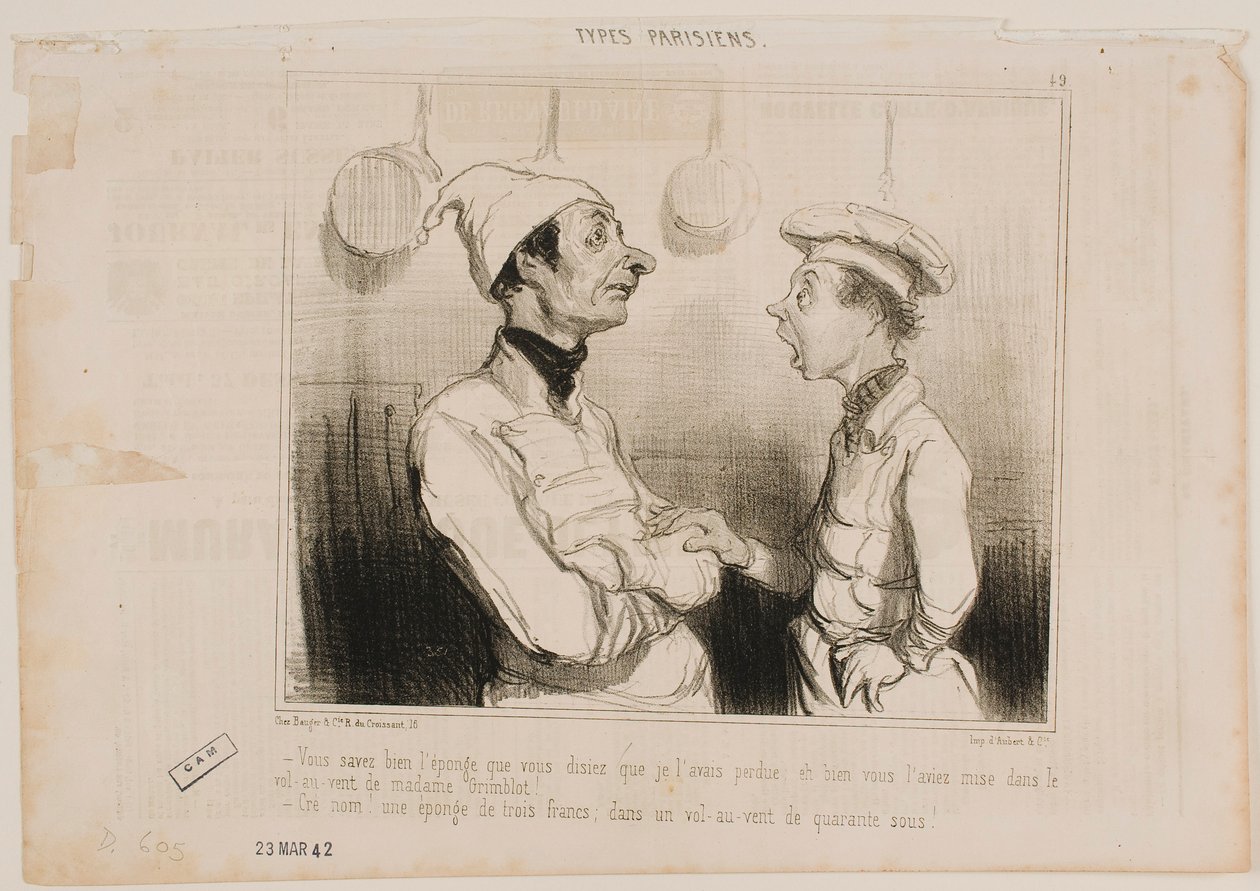 ...Gąbka, o której powiedziałeś mi, że ją zgubiłem... autorstwa Honoré Daumier