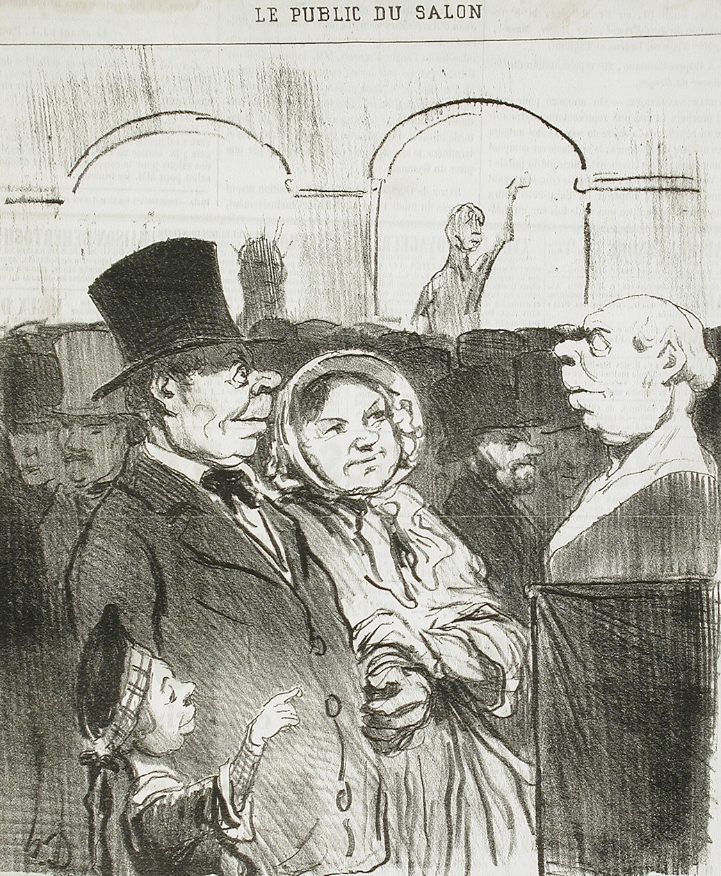 Proszę, tato, przecież tego chcesz!... autorstwa Honoré Daumier