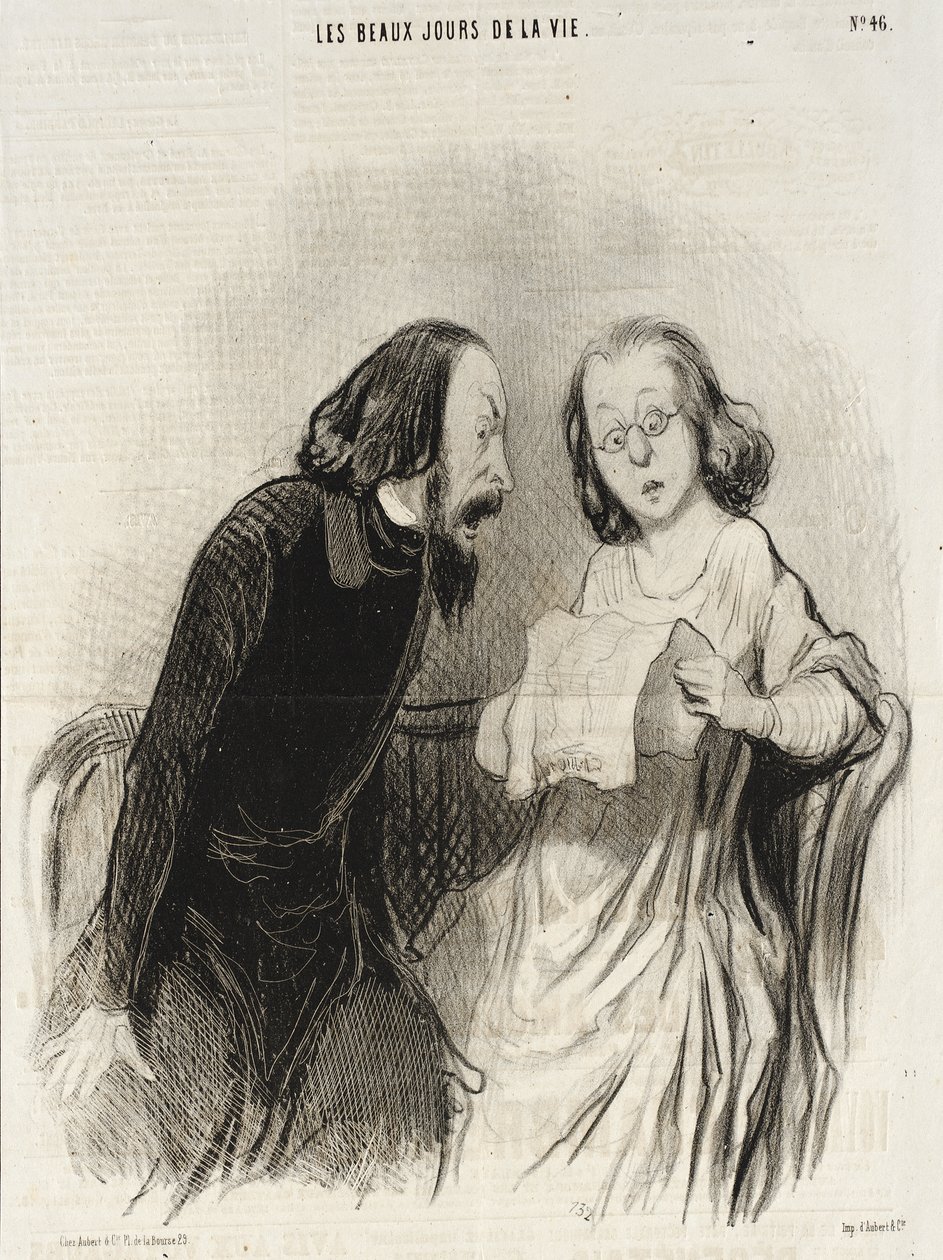 Pochlebny artykuł autorstwa Honoré Daumier