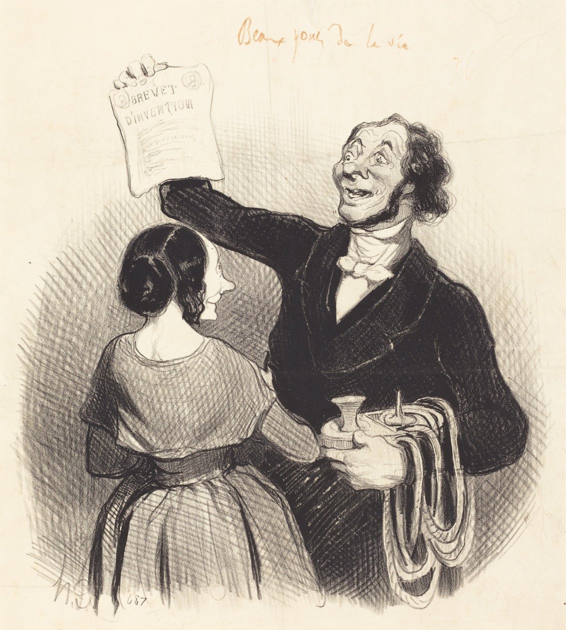 Jeszcze jeden wspaniały człowiek autorstwa Honoré Daumier