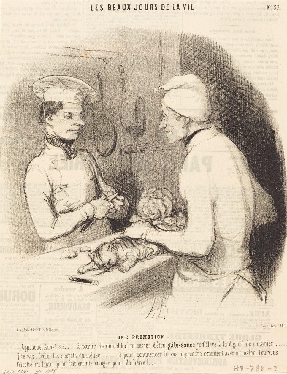 Promocja autorstwa Honoré Daumier
