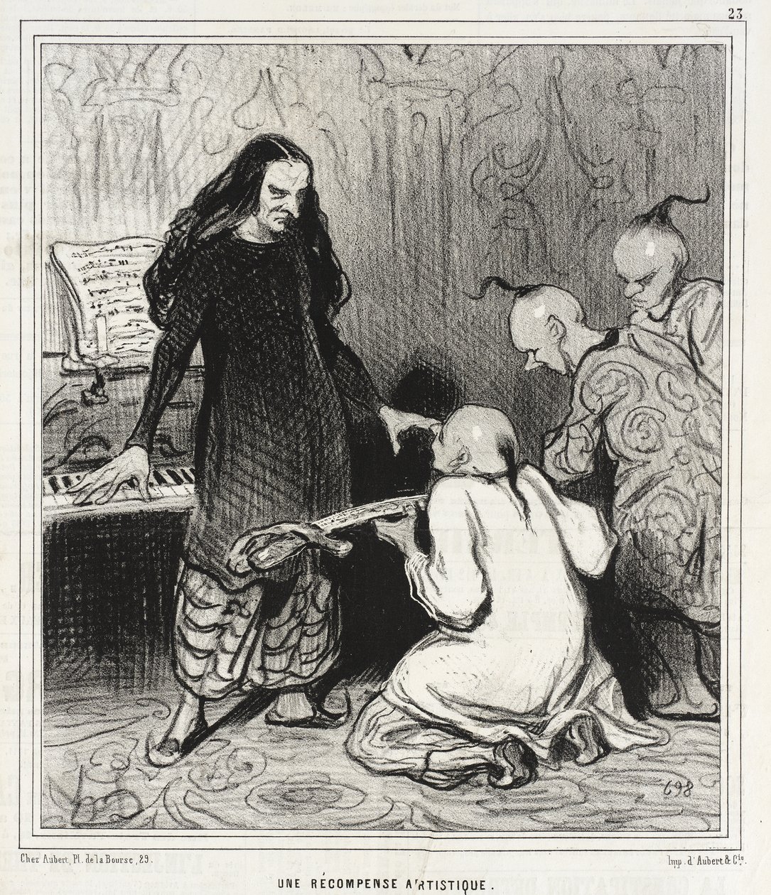 Nagroda artystyczna autorstwa Honoré Daumier
