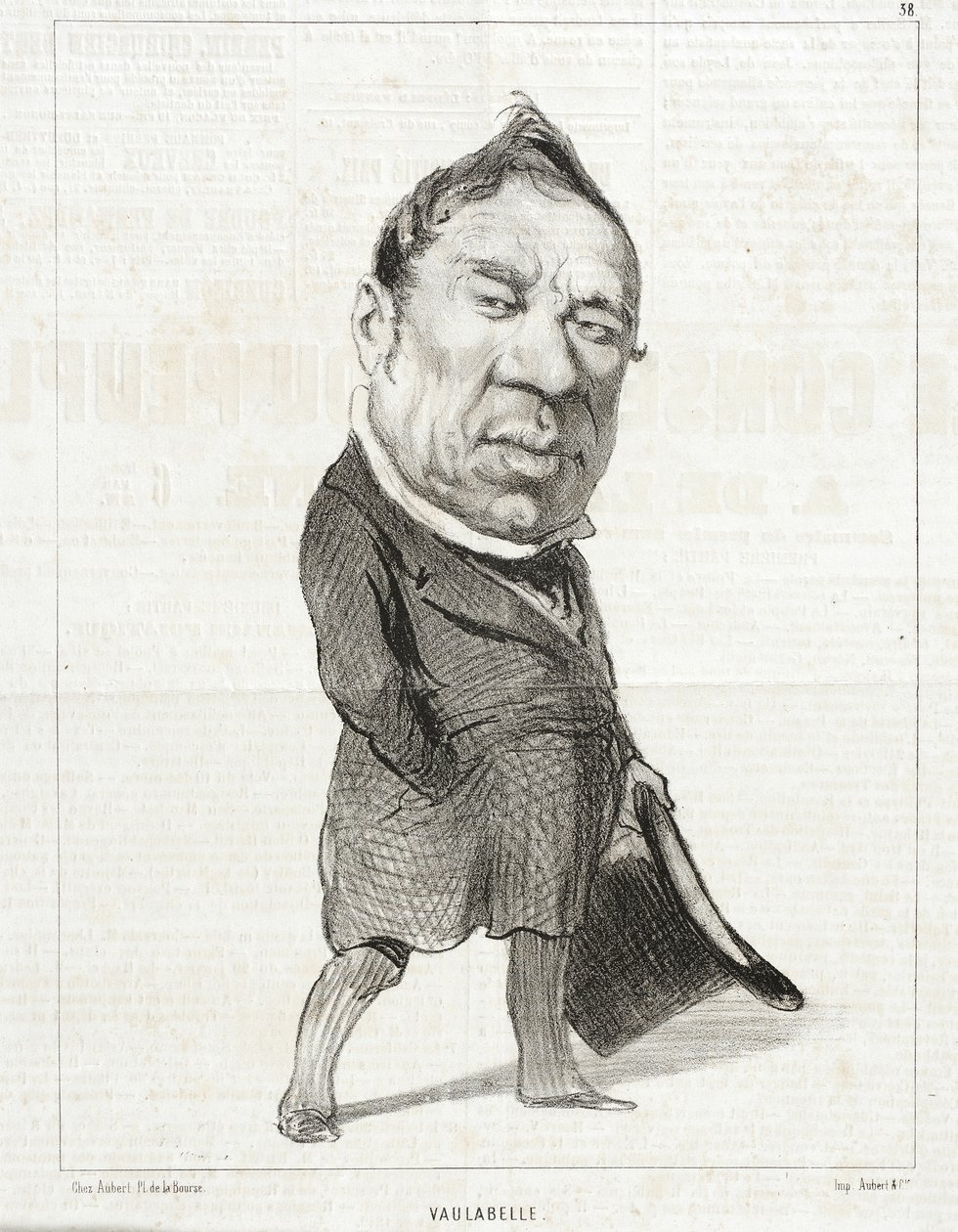 Vaulabelle autorstwa Honoré Daumier
