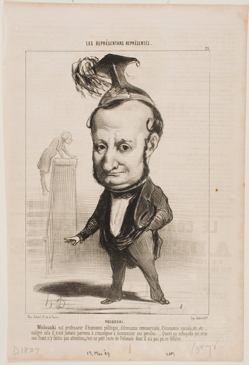 Volouski autorstwa Honoré Daumier