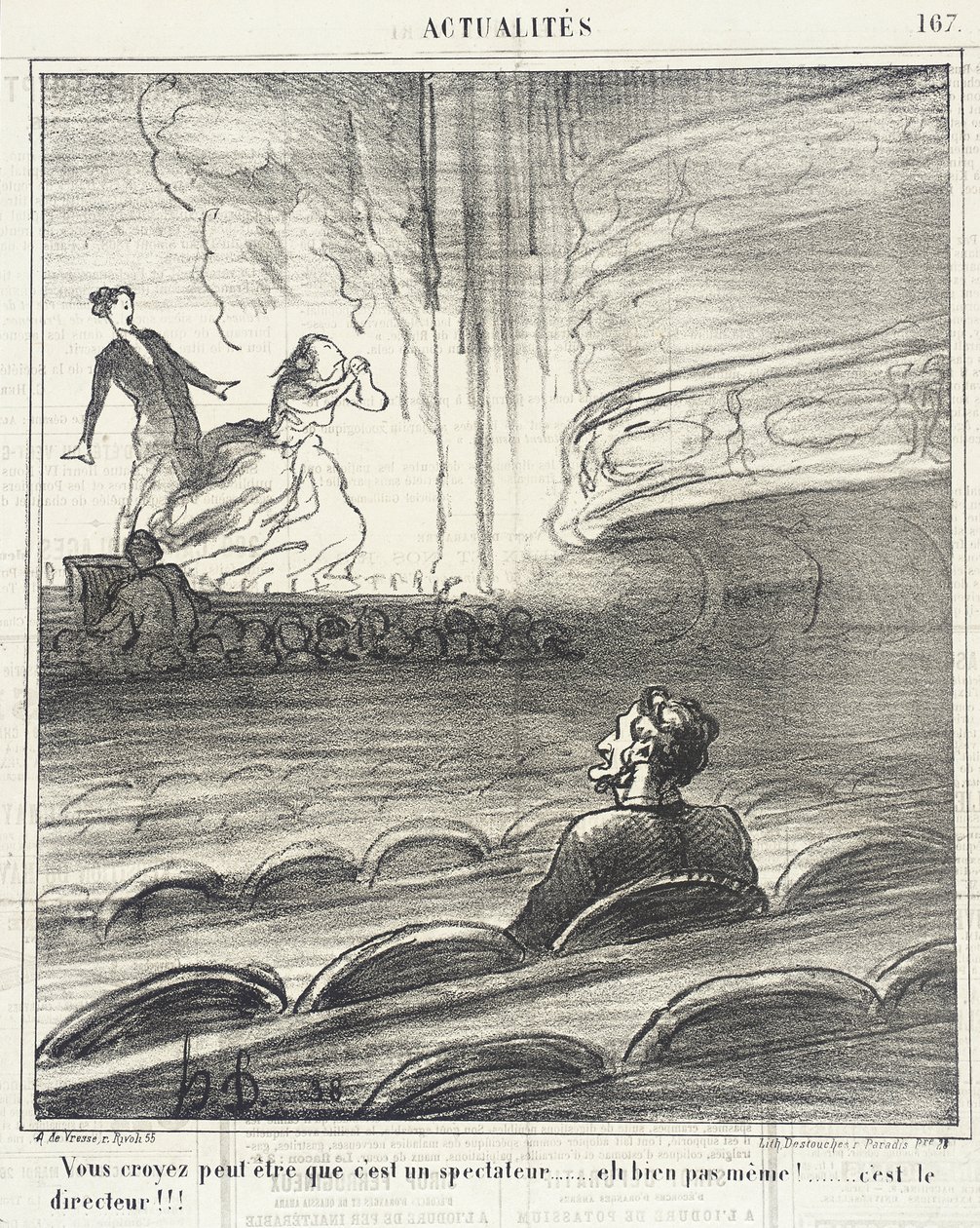 Myślicie... że to widz... autorstwa Honoré Daumier