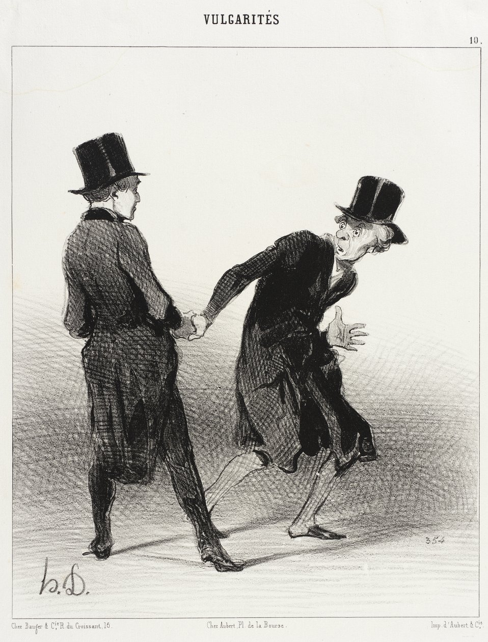 Ty, mój przyjacielu! Skąd wiesz... autorstwa Honoré Daumier