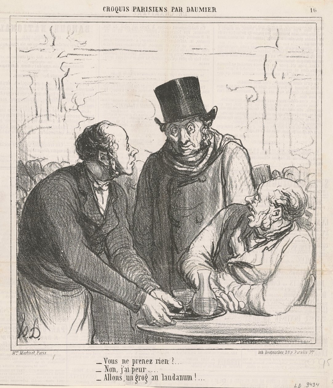 Nic nie bierzesz? autorstwa Honoré Daumier