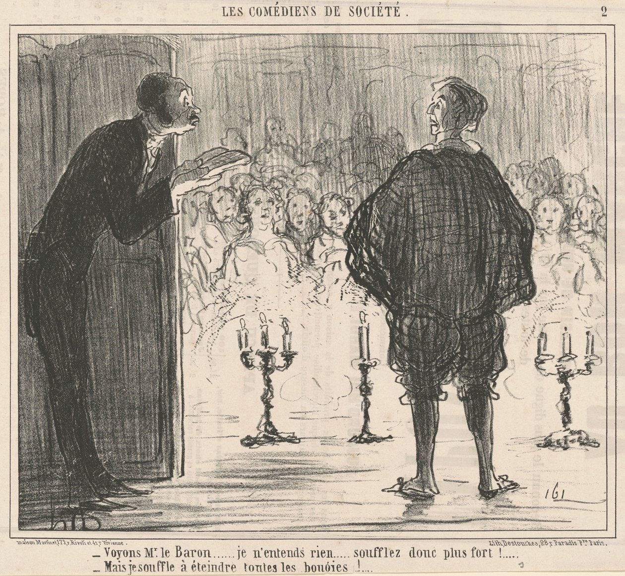 Zobaczmy pana Barona... autorstwa Honoré Daumier