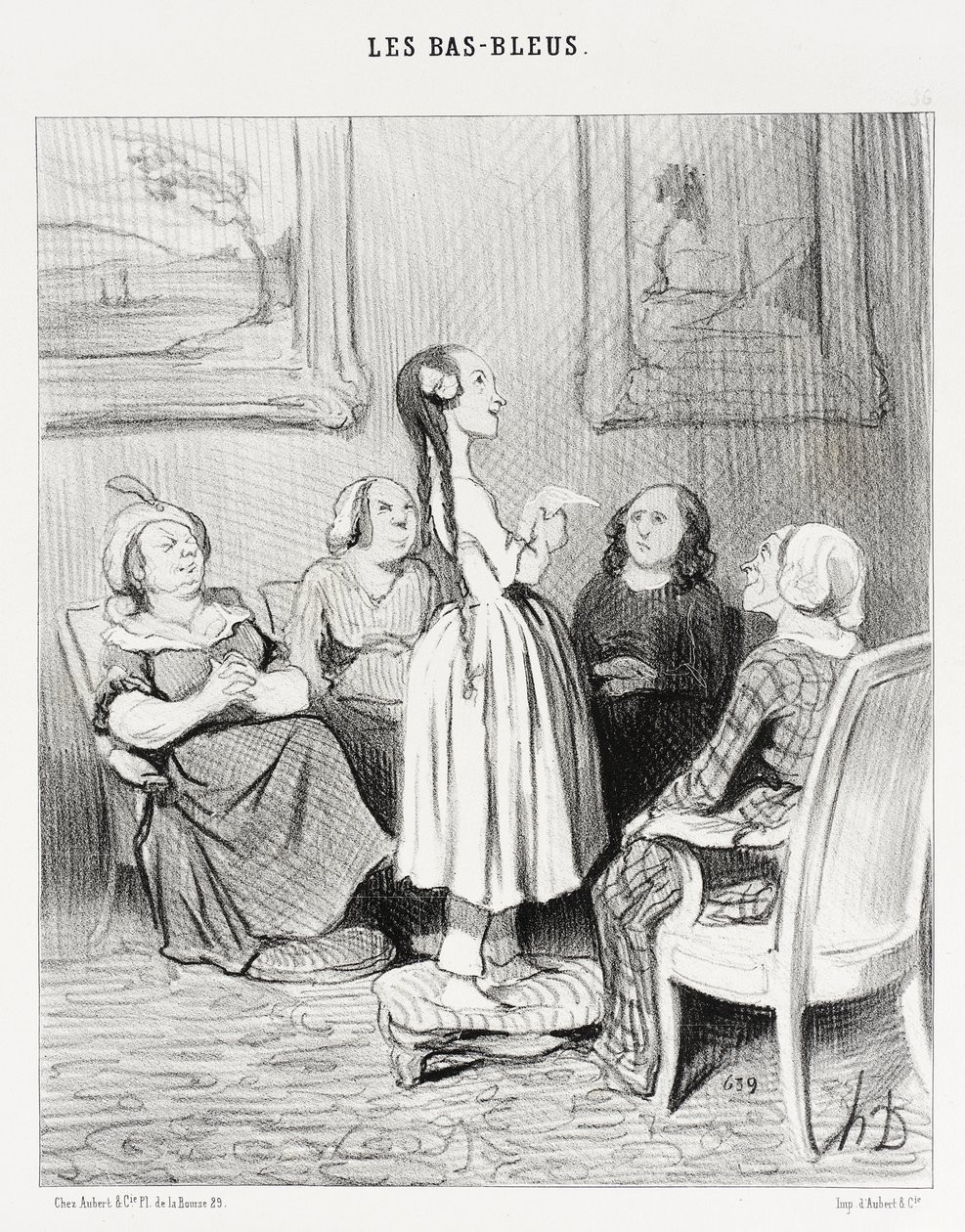 „...choćby mieli mnie przeklinać...” autorstwa Honoré Daumier