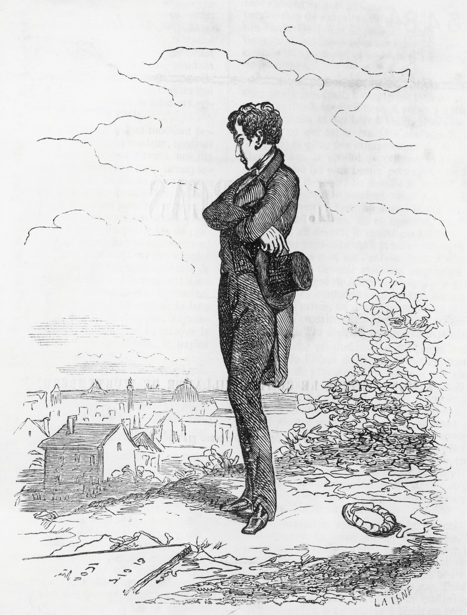 Adolphe Minard, ilustracja z Dobrego biznesmena (Le Faiseur) Honore de Balzaca (1799-1850), wydanie francuskie autorstwa Honore de Balzac