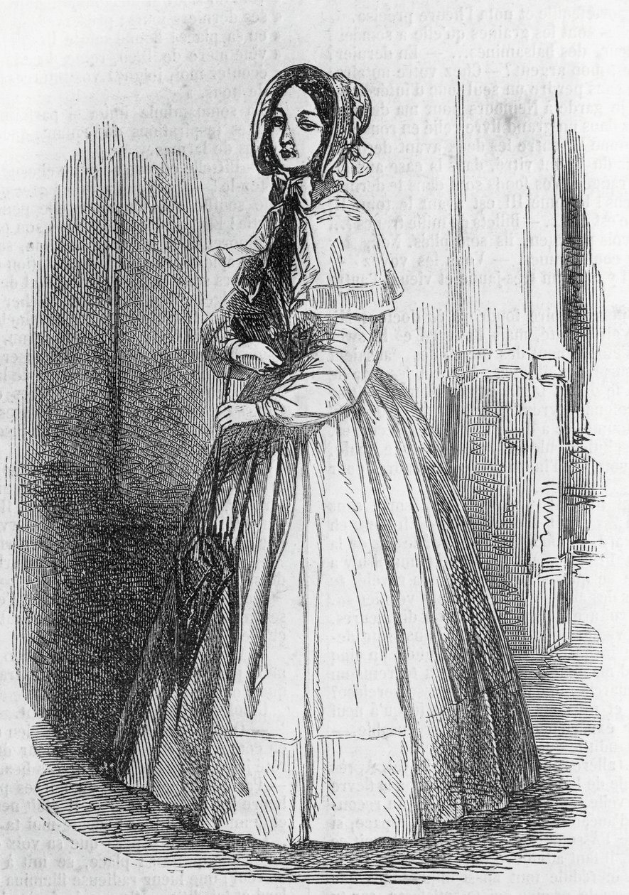 Julie Mercadet, ilustracja z Good Businessman (Le Faiseur) Honore de Balzac (1799-1850), wydanie francuskie autorstwa Honore de Balzac