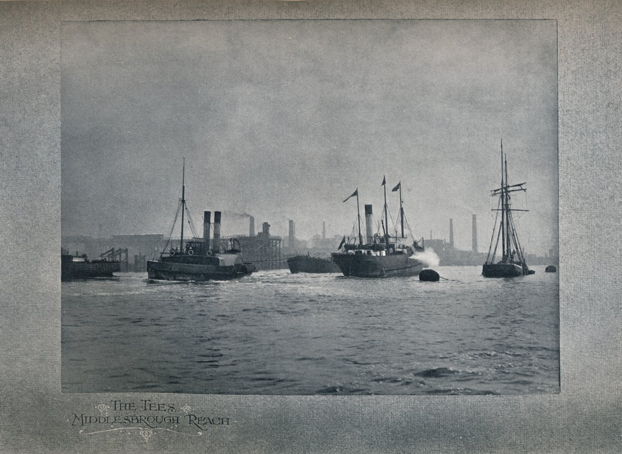 Trójniki, Middlesbrough Reach, 1919 autorstwa Hood and Co. Ltd