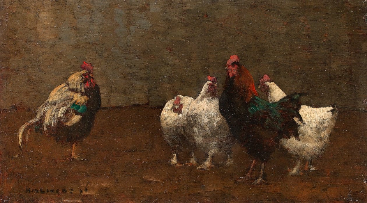 Ptactwo, 1896 autorstwa Horace Mann Livens