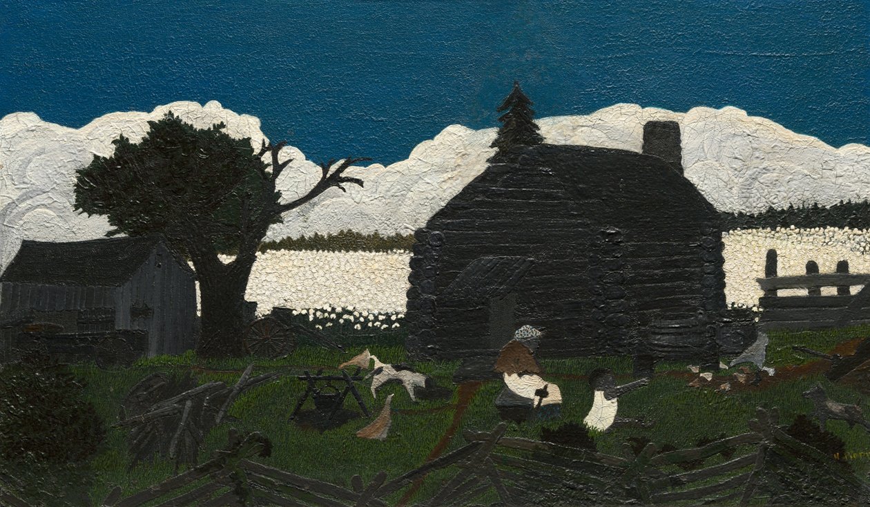 Kabina w Bawełnie autorstwa Horace Pippin