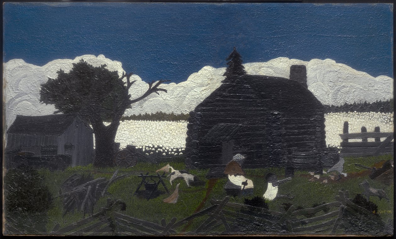 Kabina w Bawełnie autorstwa Horace Pippin
