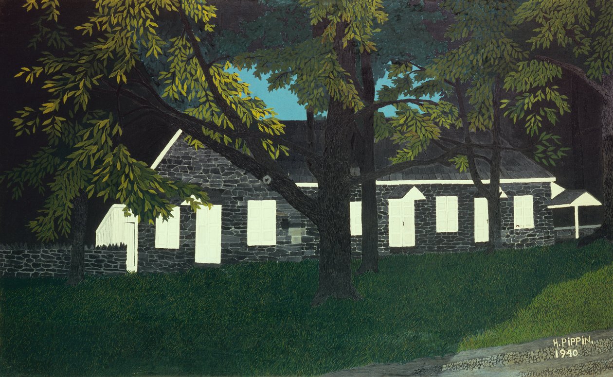Dom Spotkań Przyjaciół autorstwa Horace Pippin