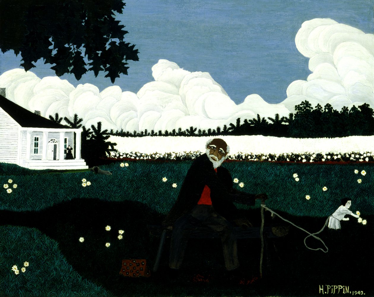 Stary Czarny Joe autorstwa Horace Pippin